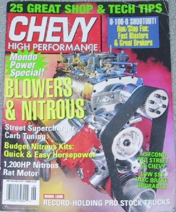CHEVY HIGH PERFORMANCE 1999 JUNE - LINGENFELTER/SUMMIT